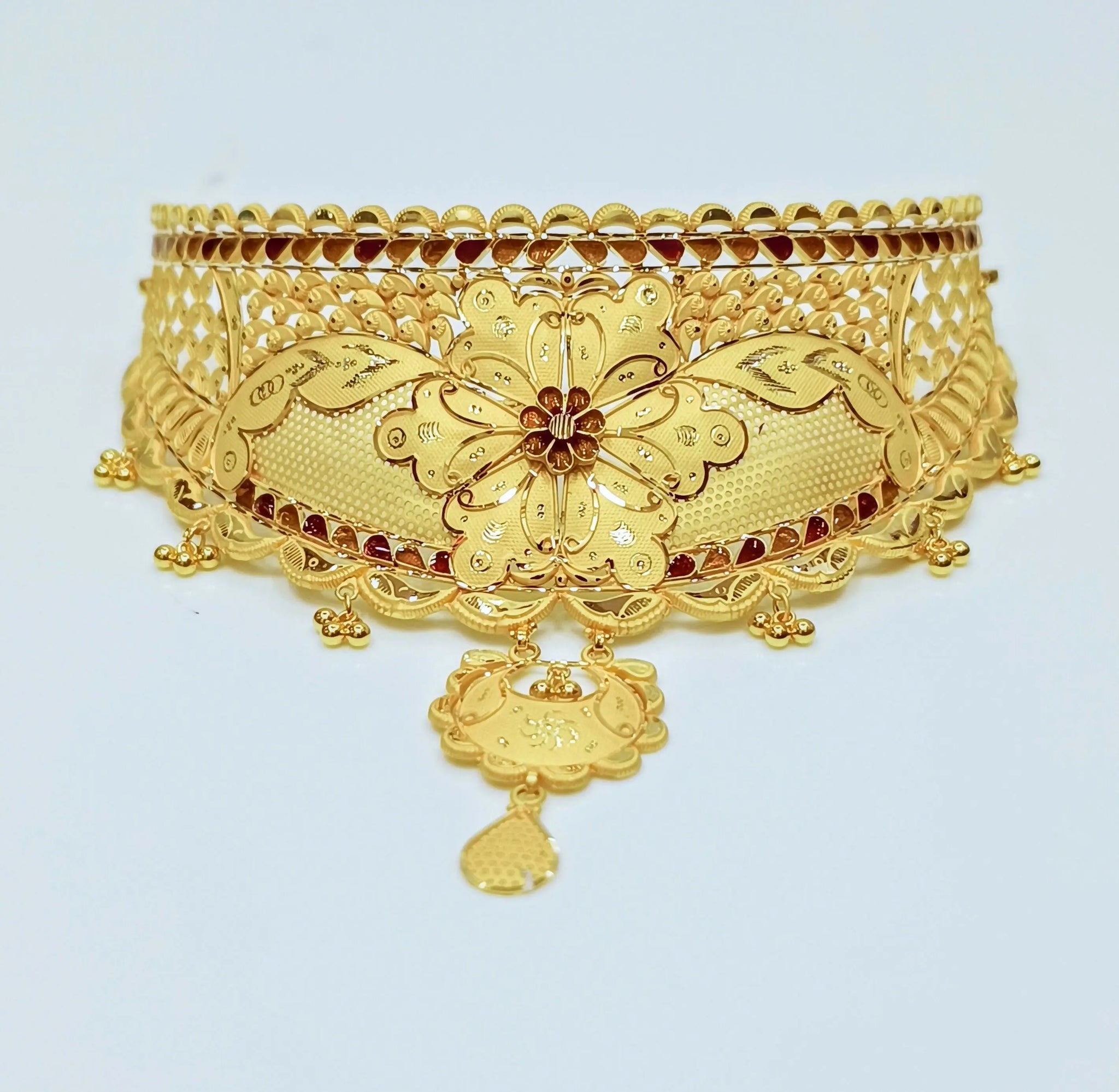 Gold Choker Sarafa Bazar India