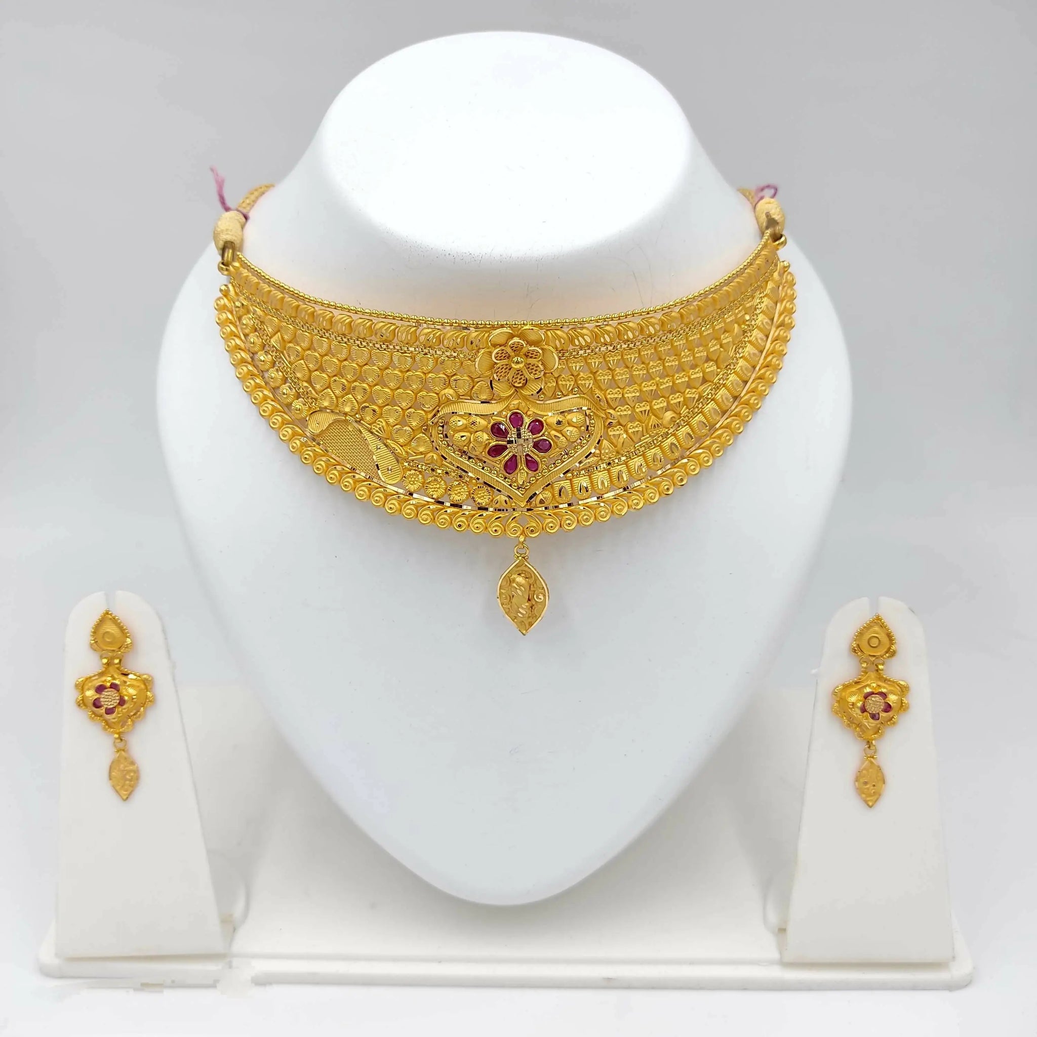 Gold Choker Sarafa Bazar India