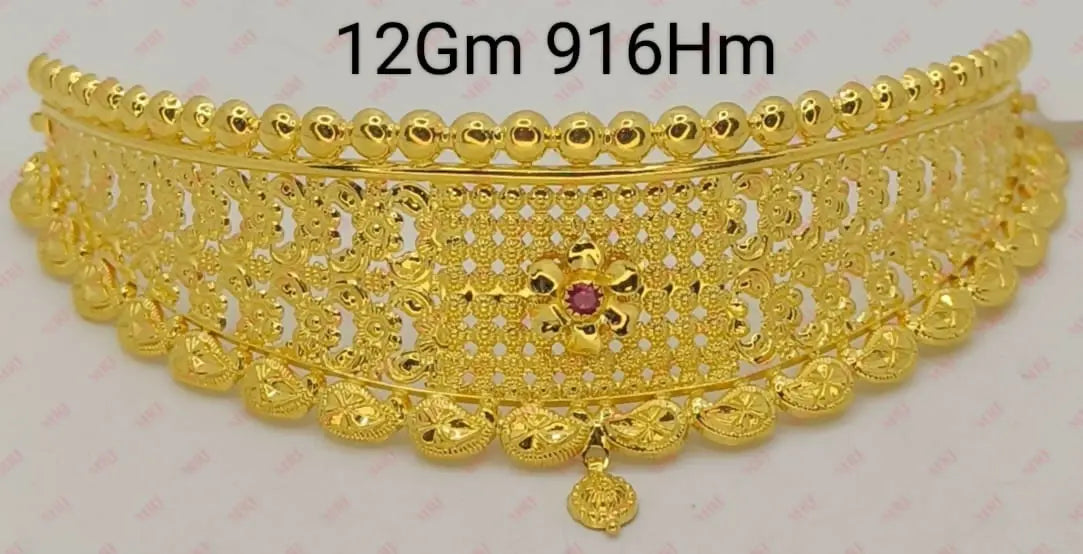 Gold Choker Sarafa Bazar India