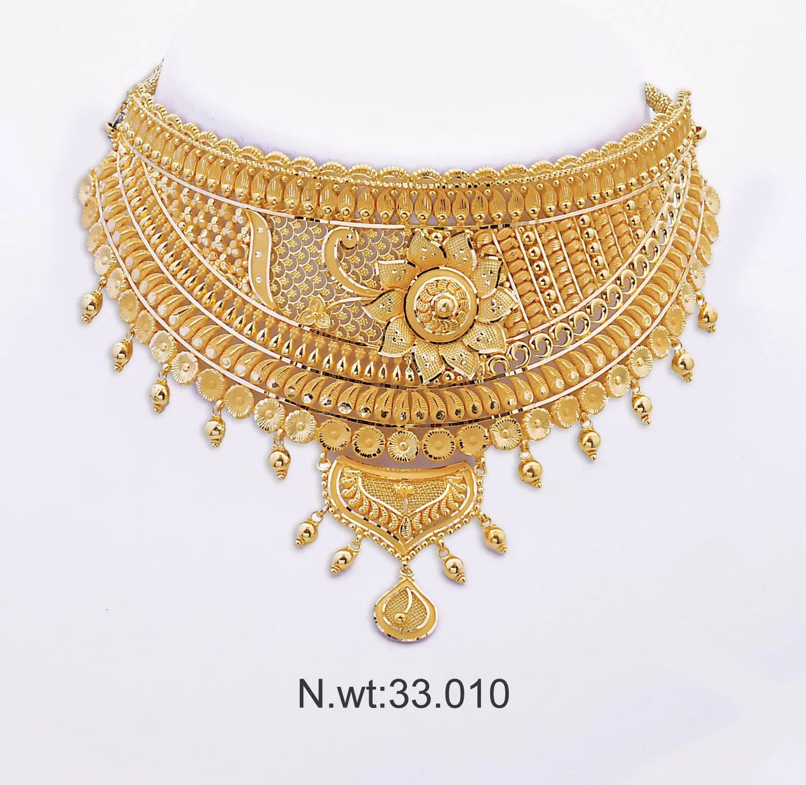 Gold Choker Sarafa Bazar India