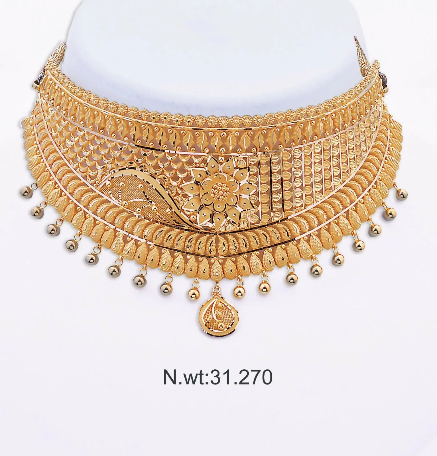 Gold Choker Sarafa Bazar India