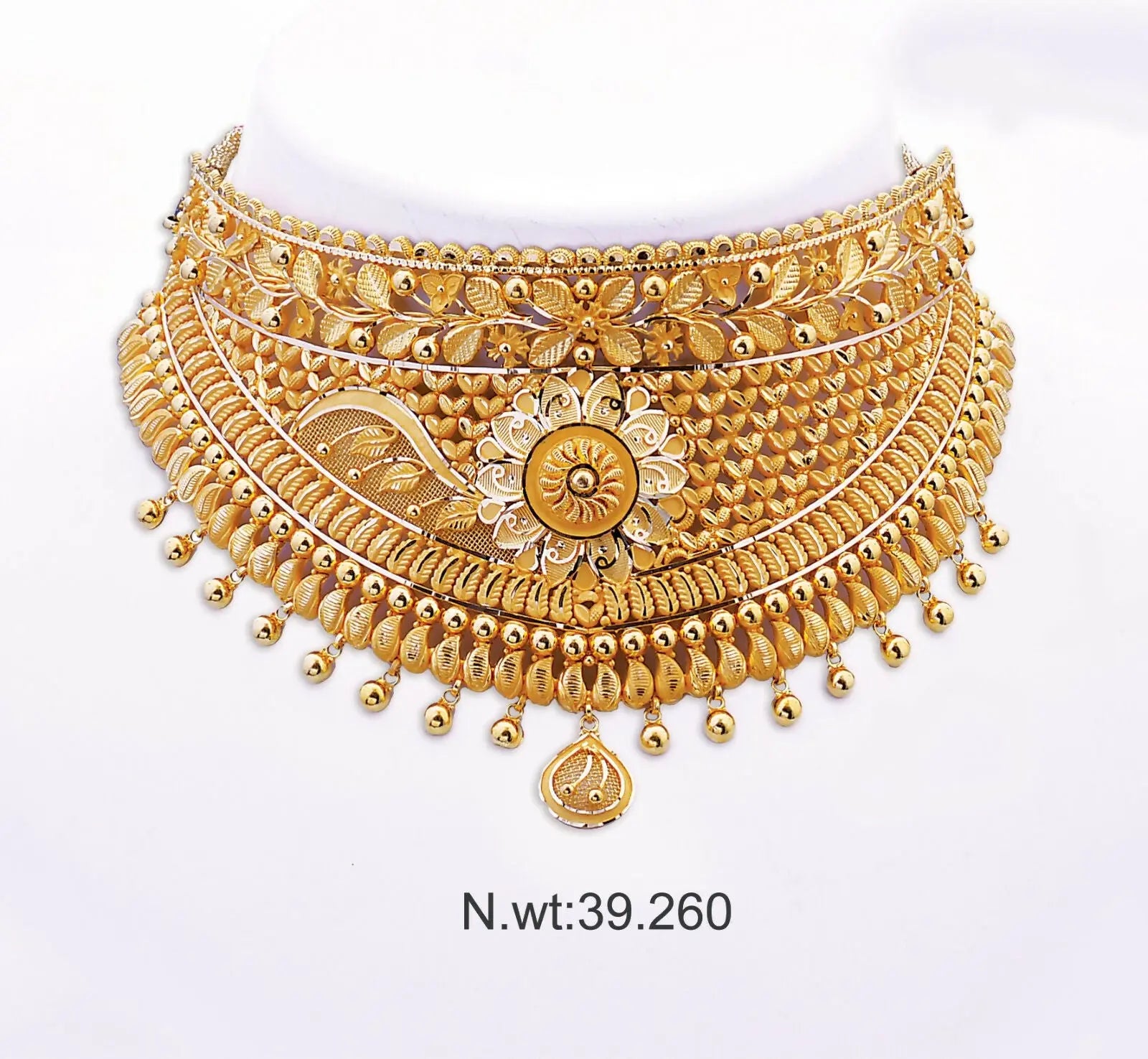 Gold Choker Sarafa Bazar India