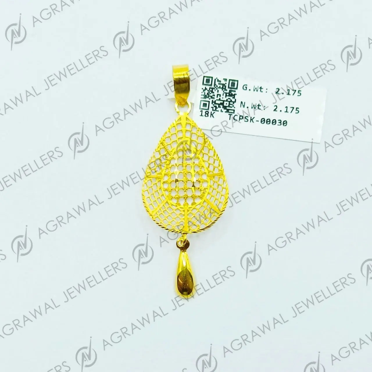 Gold Ladies Pendant Sarafa Bazar India