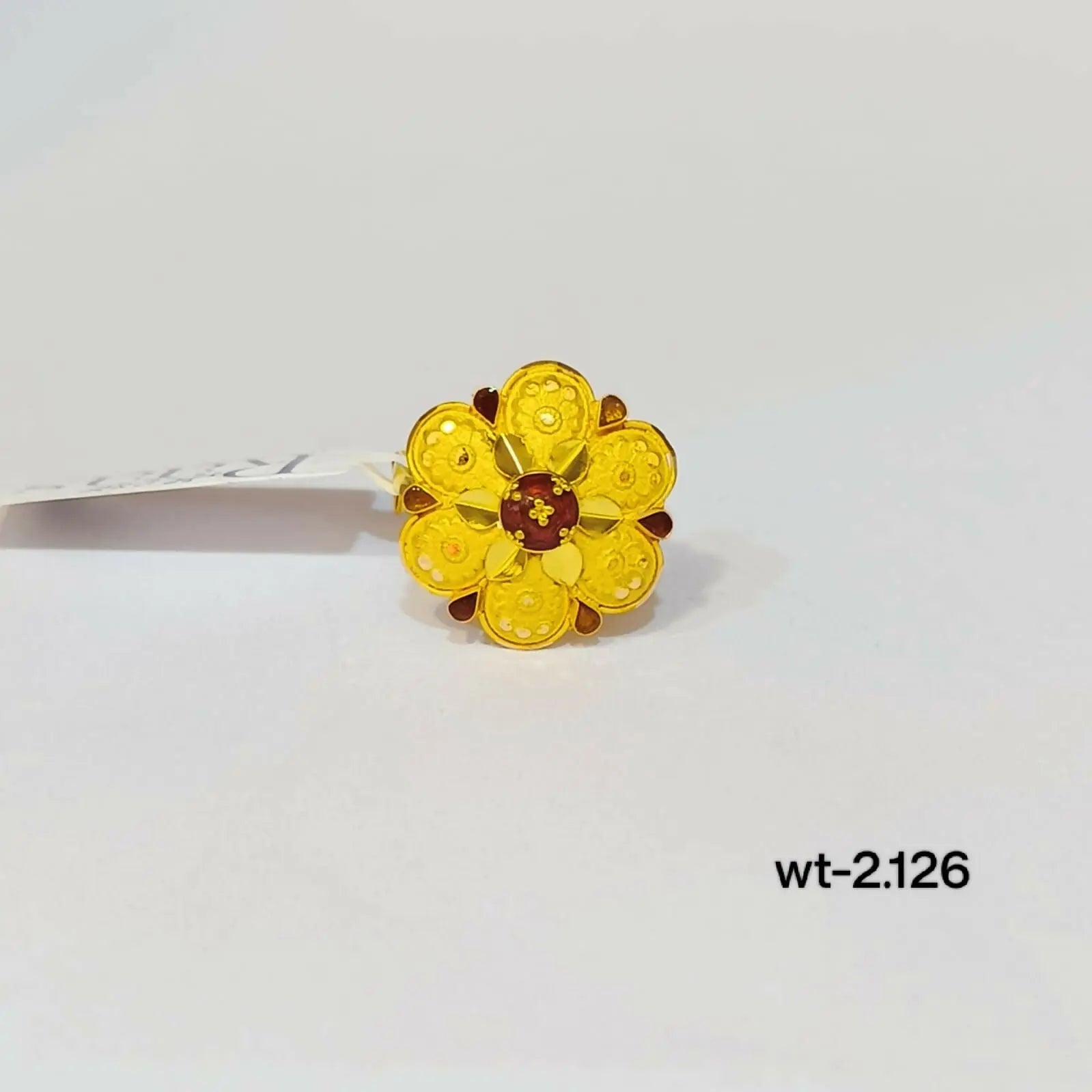 Gold Ladies Ring Sarafa Bazar India