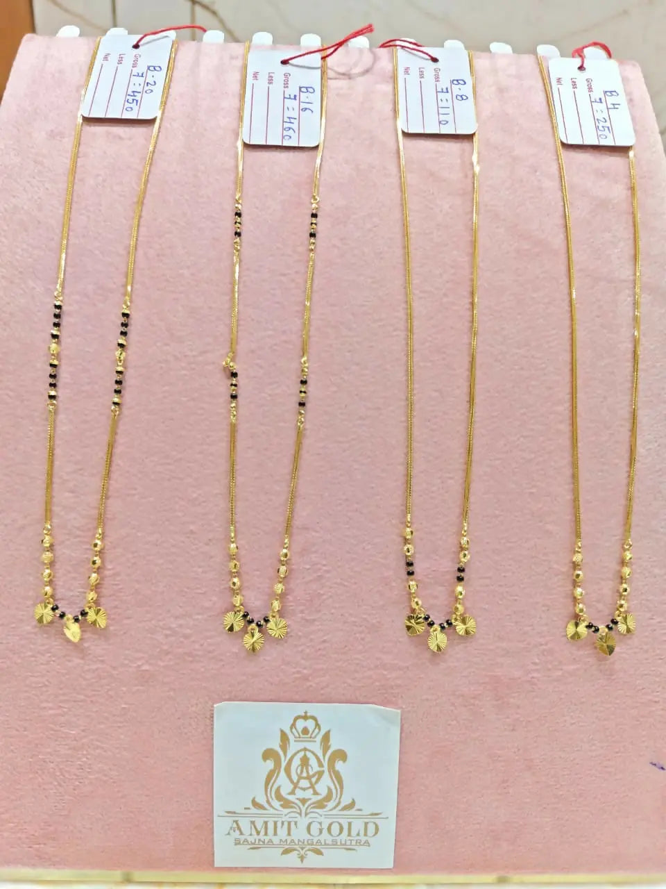 Gold Mangalsutra Sarafa Bazar India