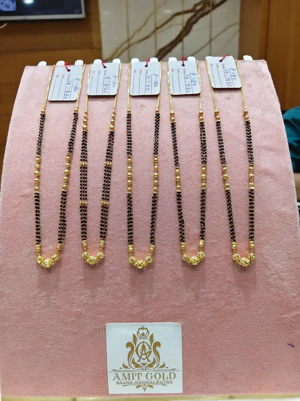 Gold Mangalsutra Sarafa Bazar India