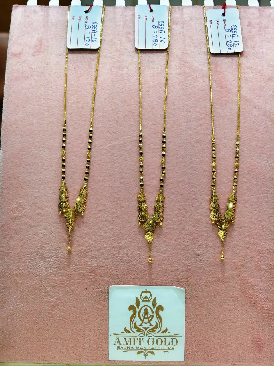 Gold Mangalsutra Sarafa Bazar India