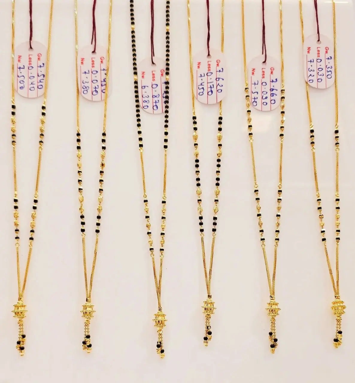 Gold Mangalsutra Sarafa Bazar India