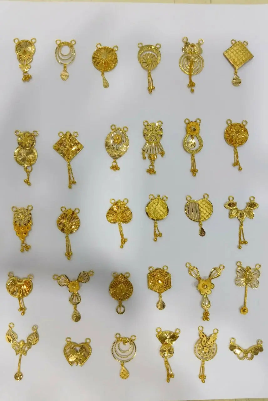 Gold Mangalsutra Pendants Sarafa Bazar India