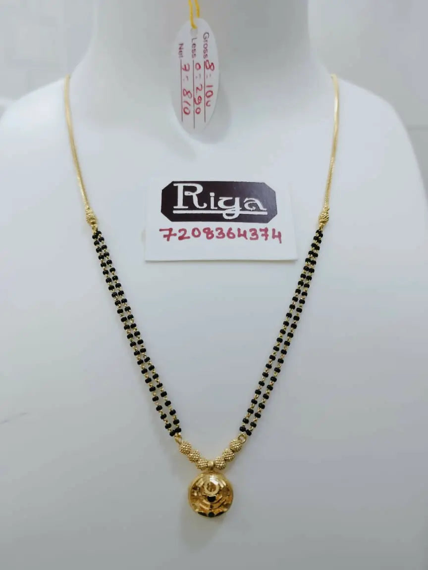 Gold Mangalsutra Sarafa Bazar India