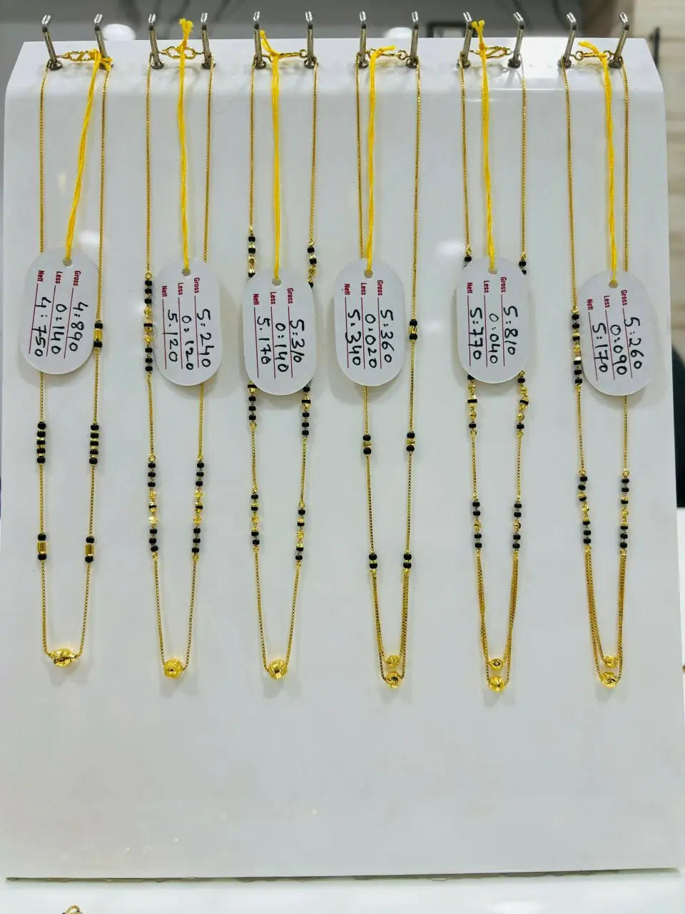 Gold Mangalsutra Sarafa Bazar India