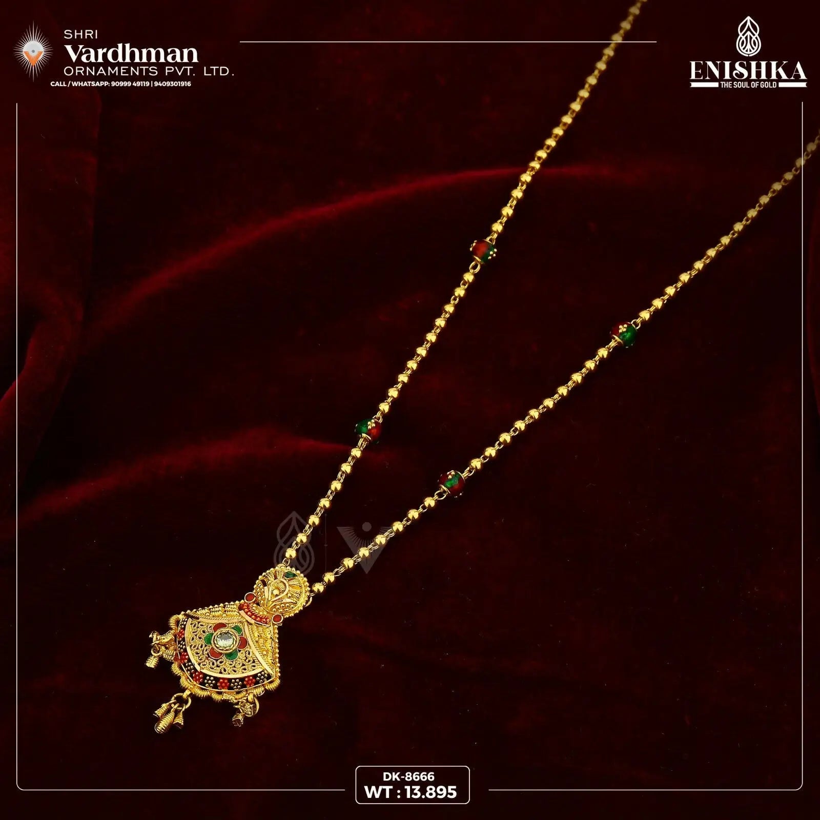 Gold Mangalsutra Sarafa Bazar India