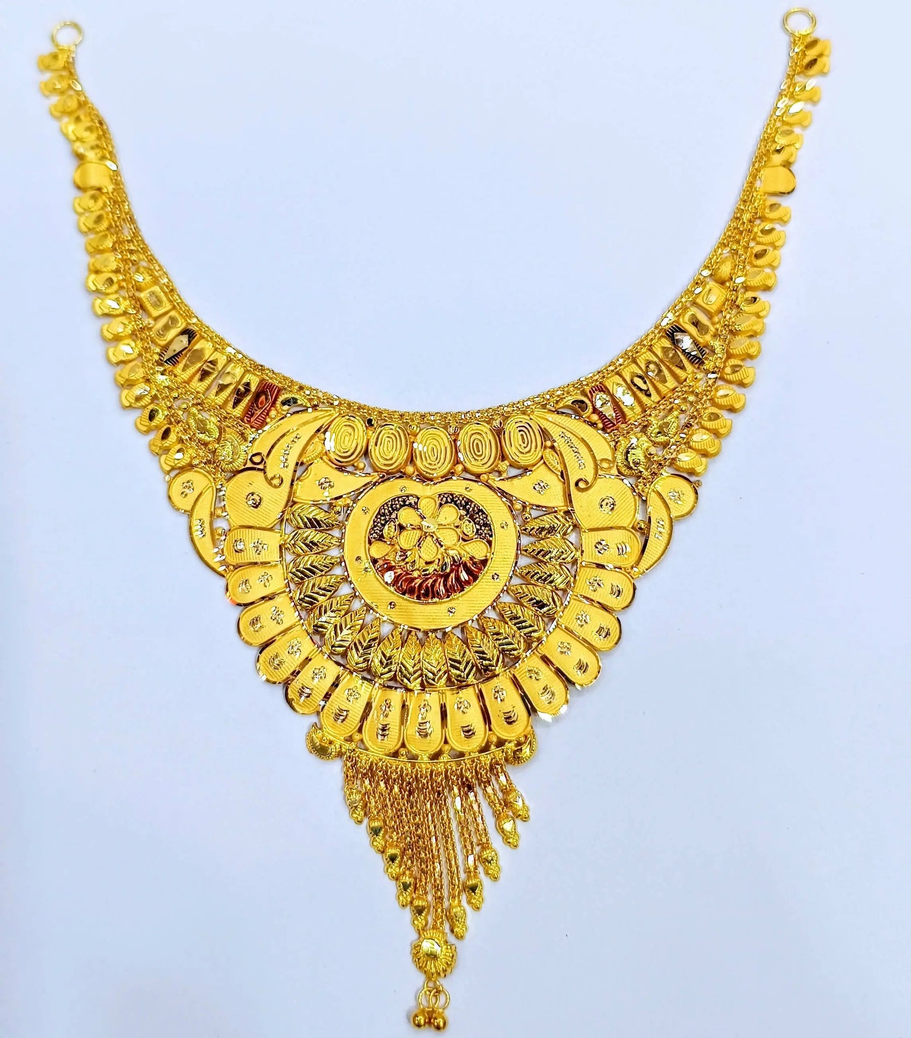 Gold Necklace Sarafa Bazar India