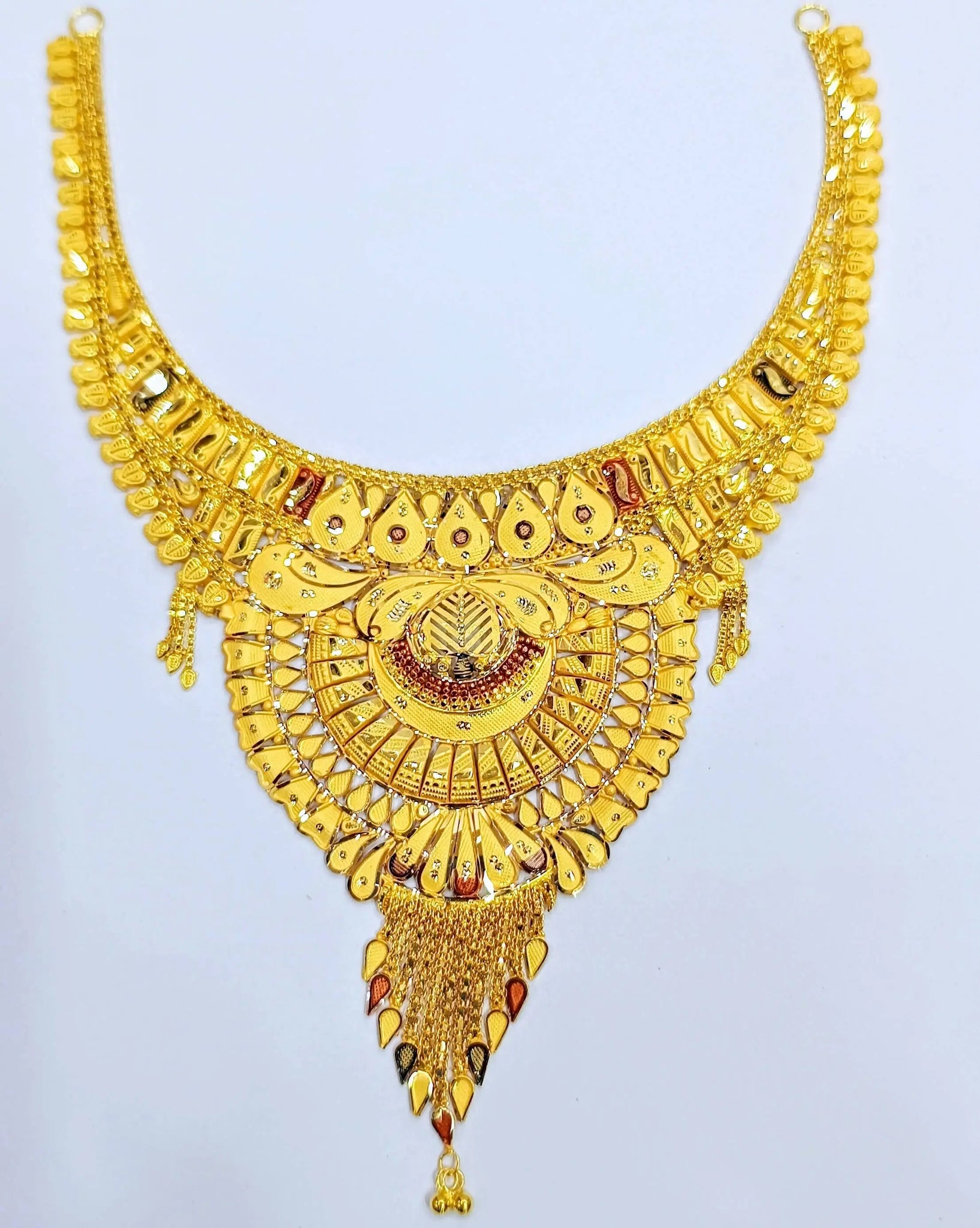 Gold Necklace Sarafa Bazar India