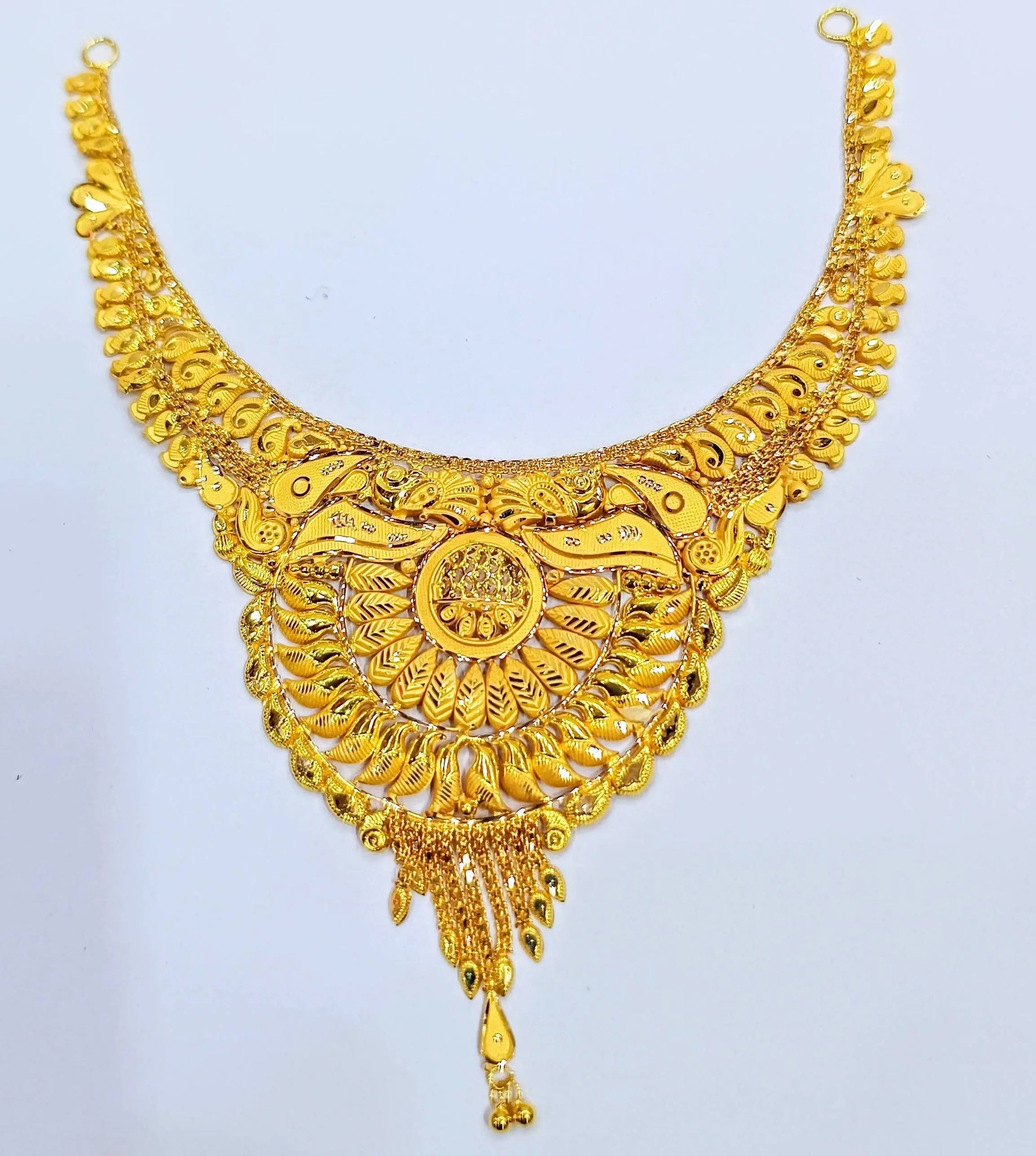 Gold Necklace Sarafa Bazar India