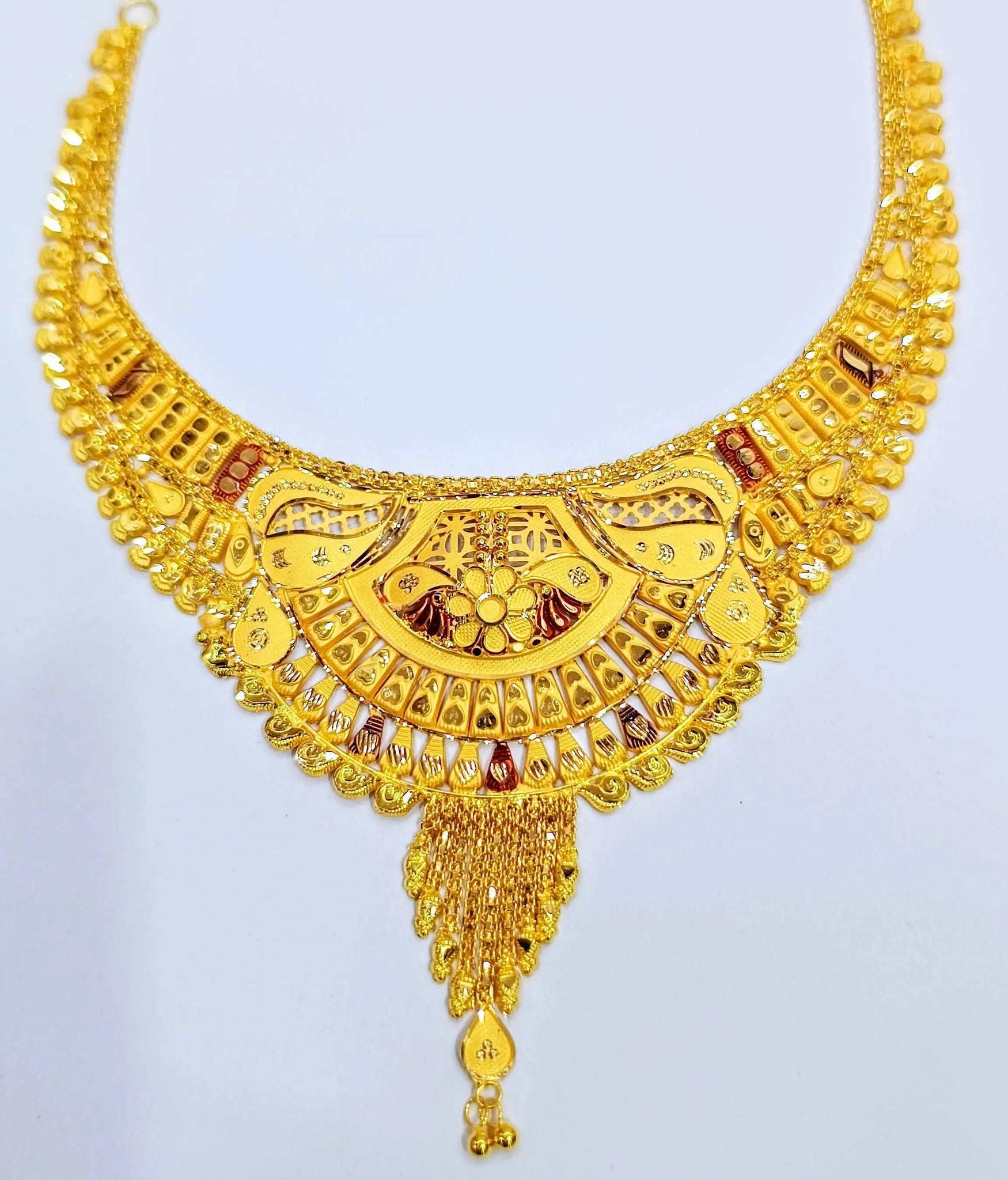 Gold Necklace Sarafa Bazar India