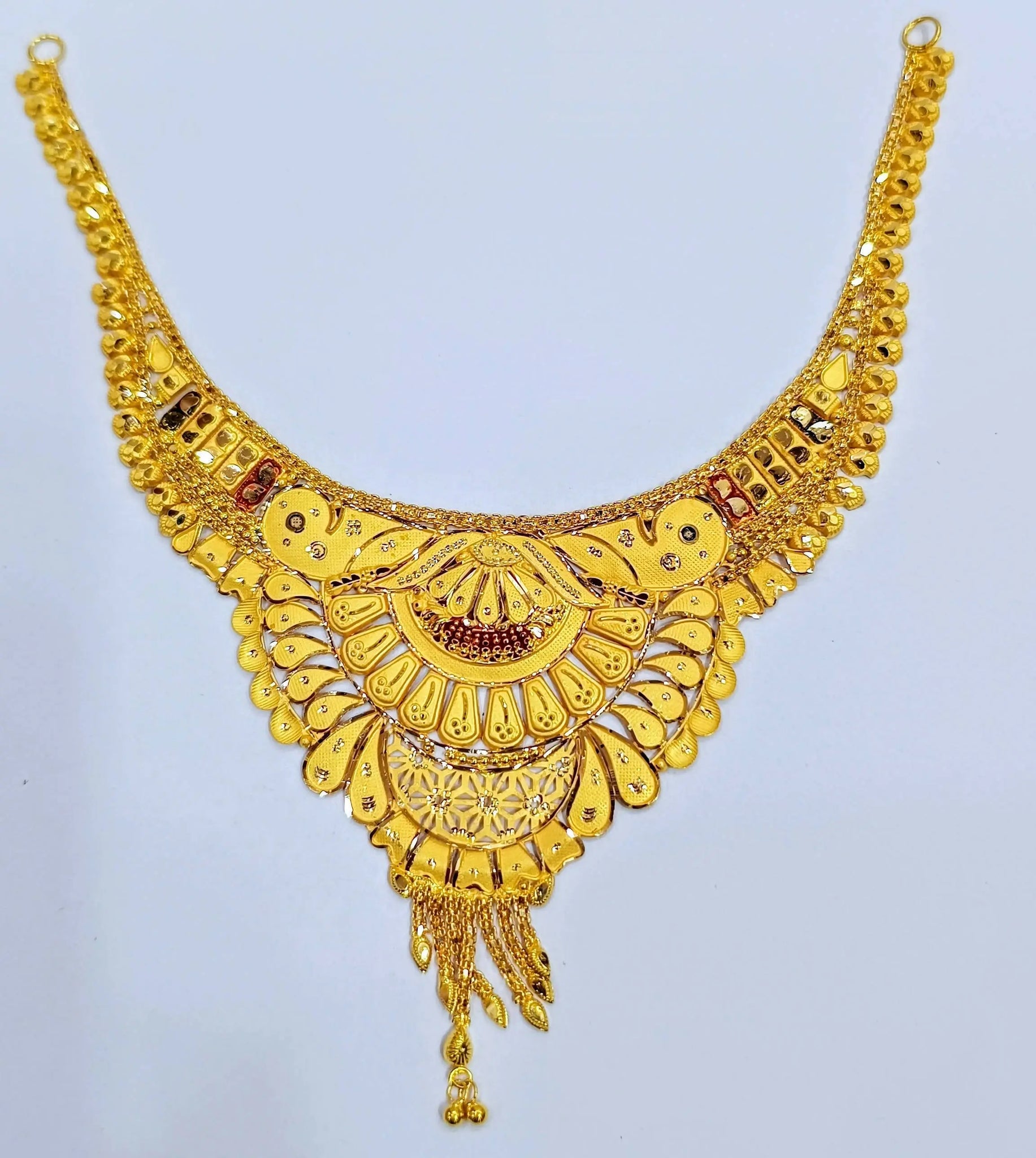 Gold Necklace Sarafa Bazar India