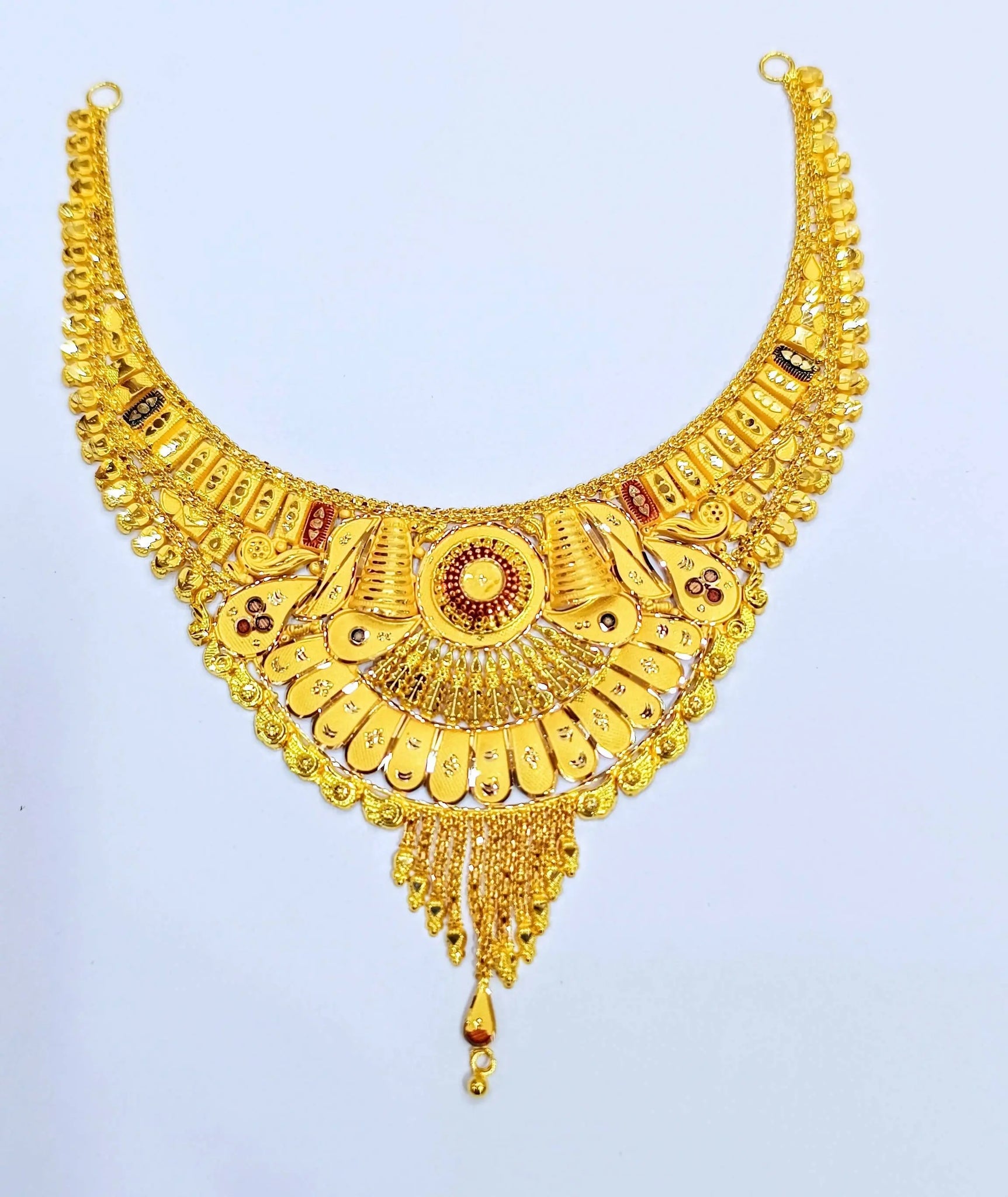 Gold Necklace Sarafa Bazar India