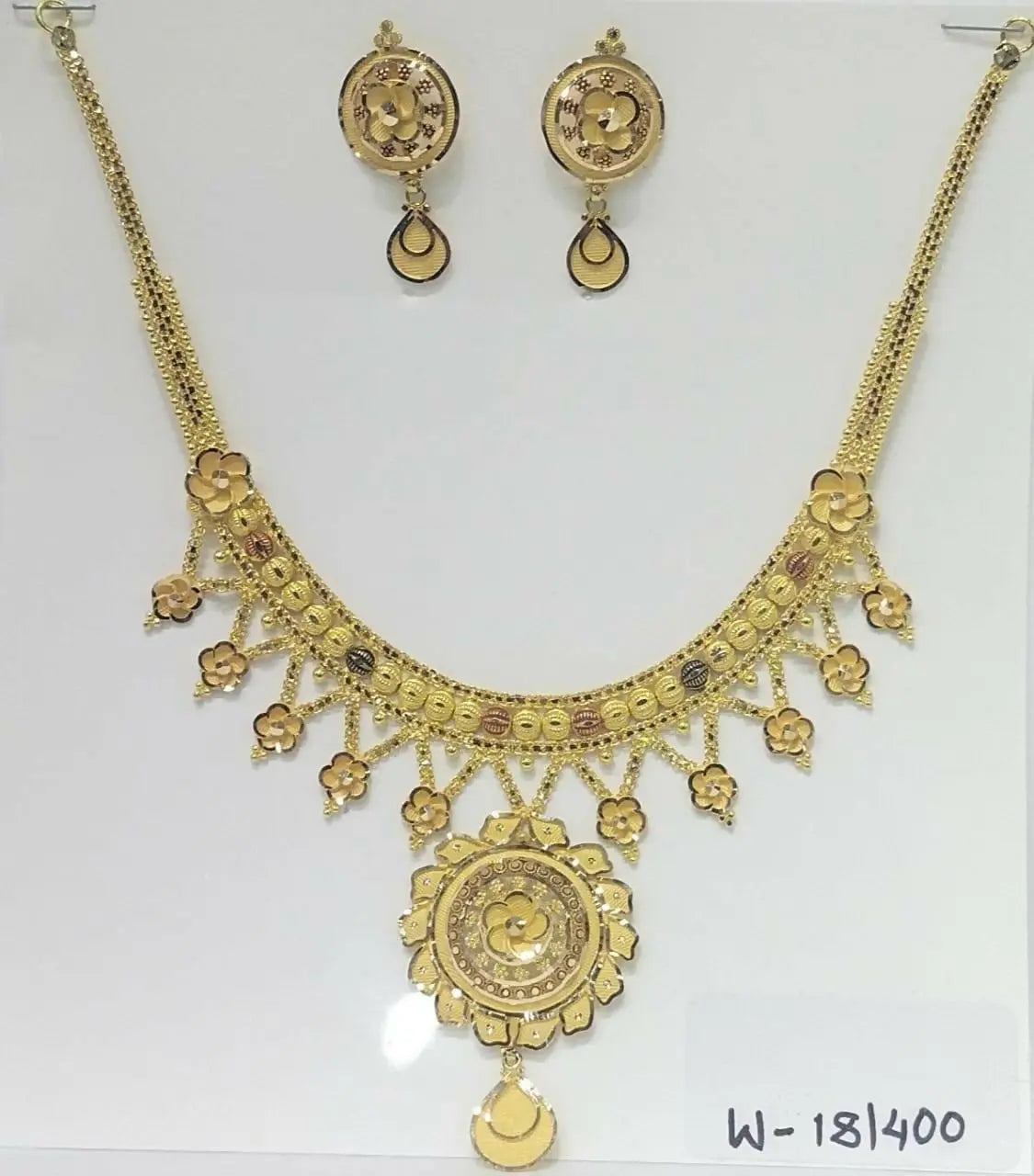 Gold Necklace Sarafa Bazar India