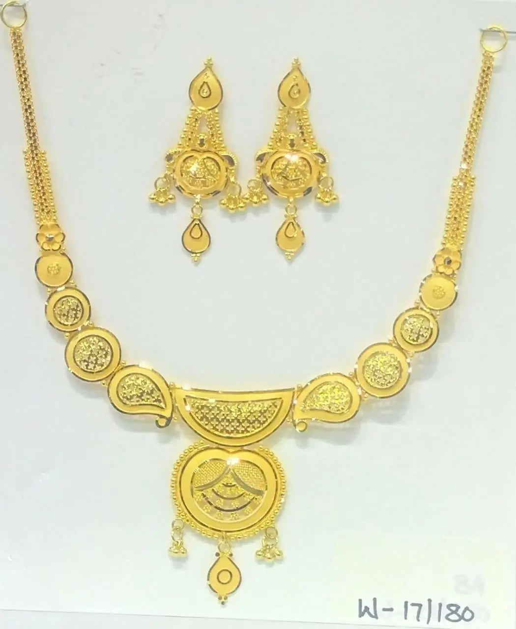 Gold Necklace Sarafa Bazar India