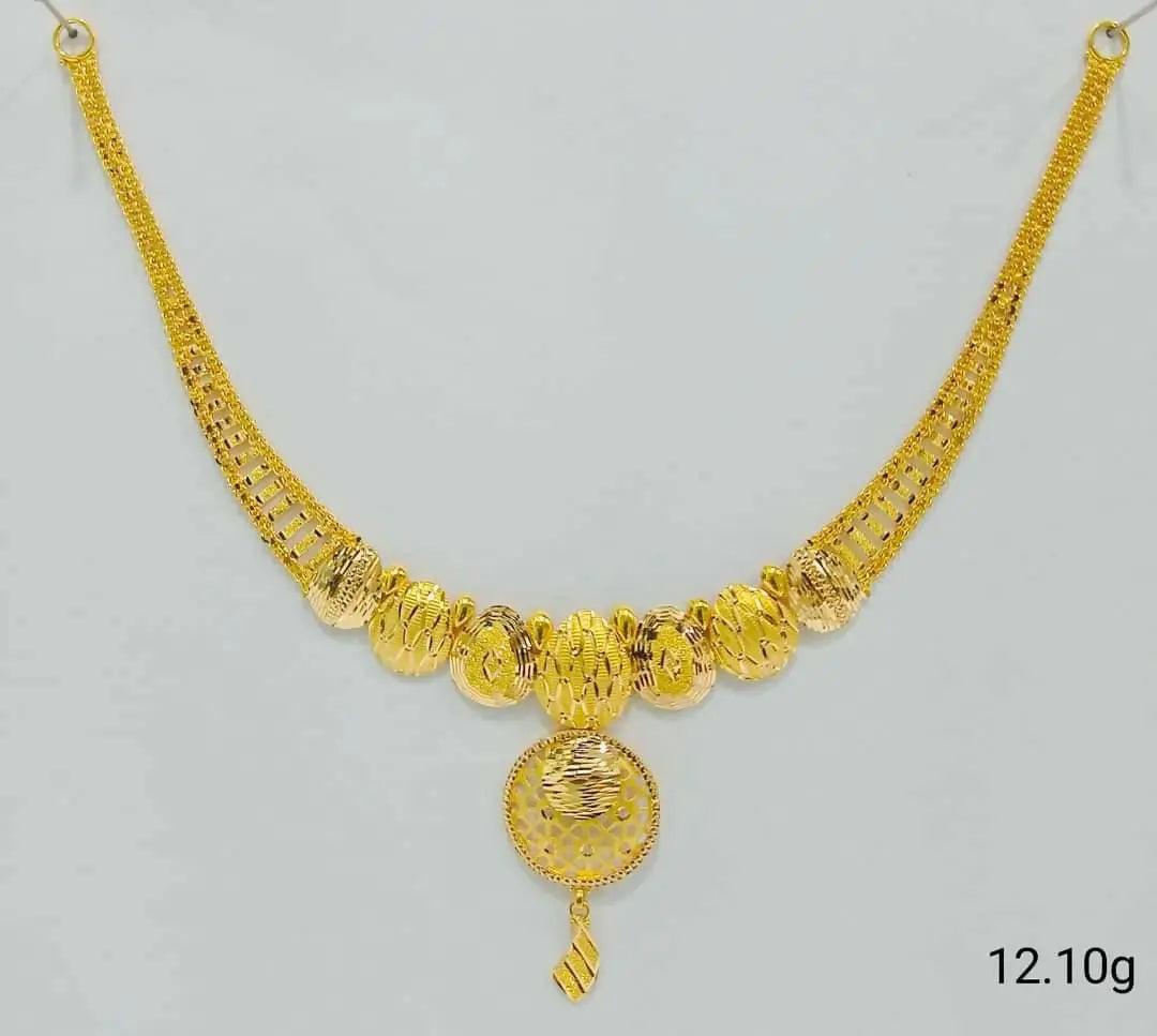 Gold Necklace Sarafa Bazar India