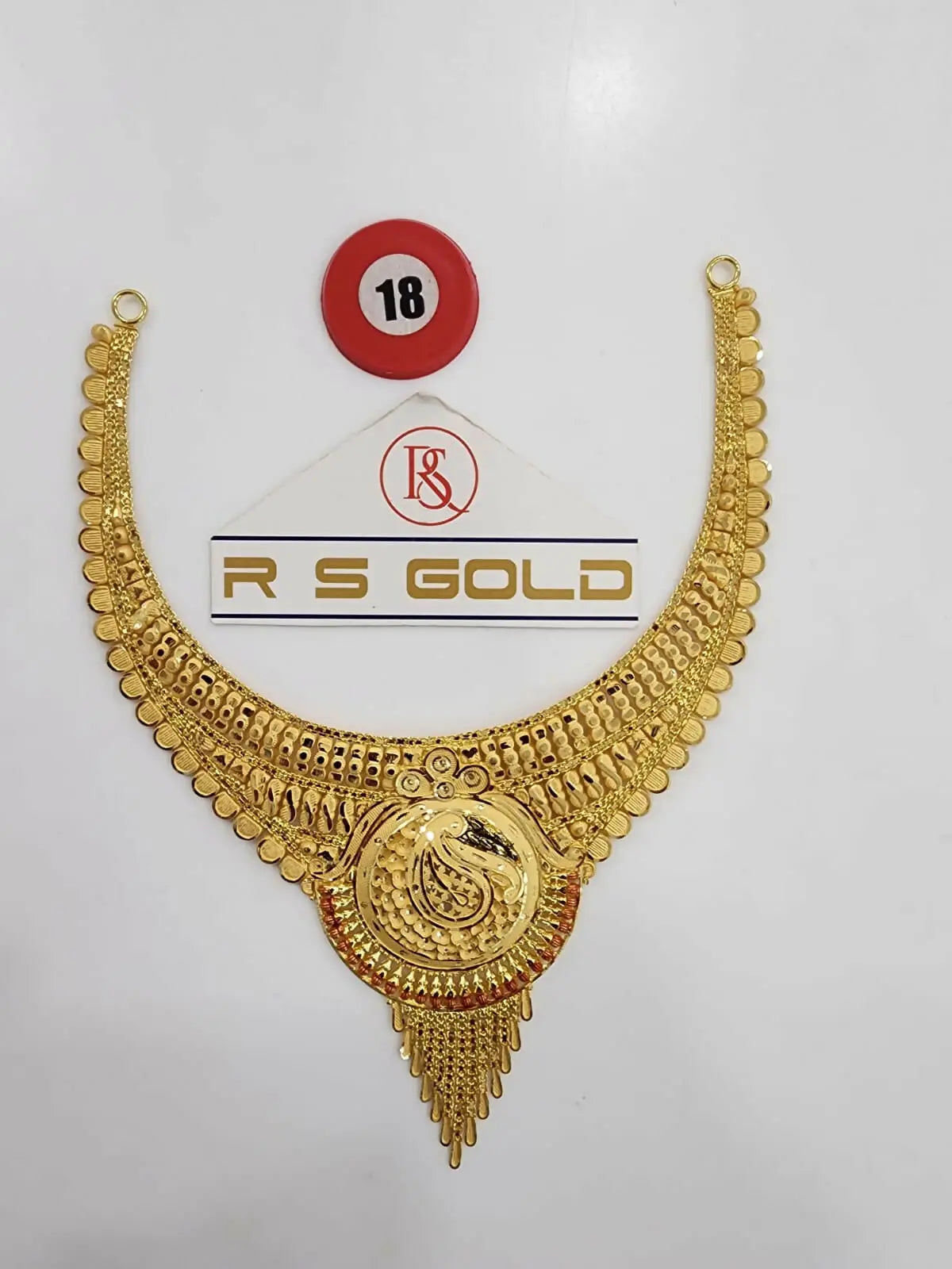 Gold Necklace Sarafa Bazar India