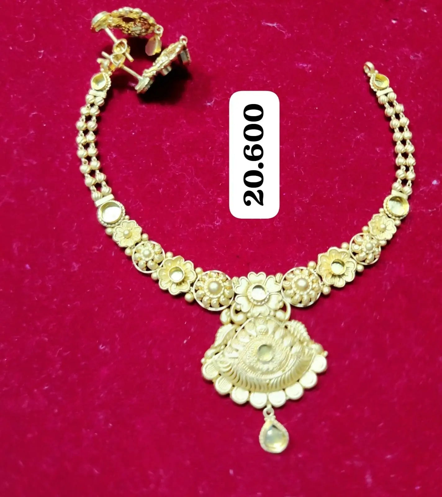 Gold Necklace Sarafa Bazar India