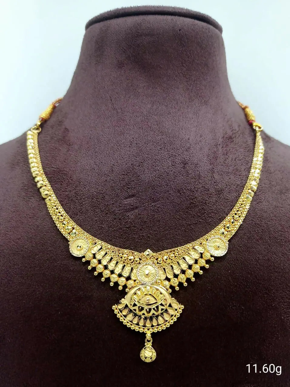 Gold Necklace Sarafa Bazar India