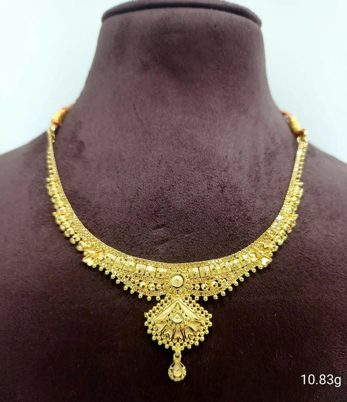 Gold Necklace Sarafa Bazar India