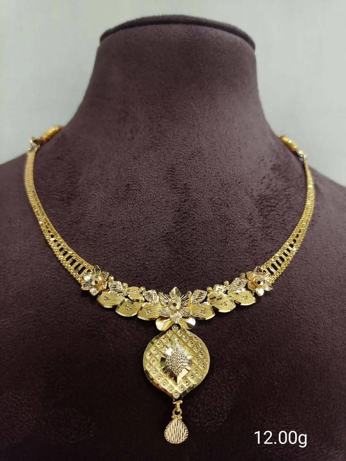 Gold Necklace Sarafa Bazar India