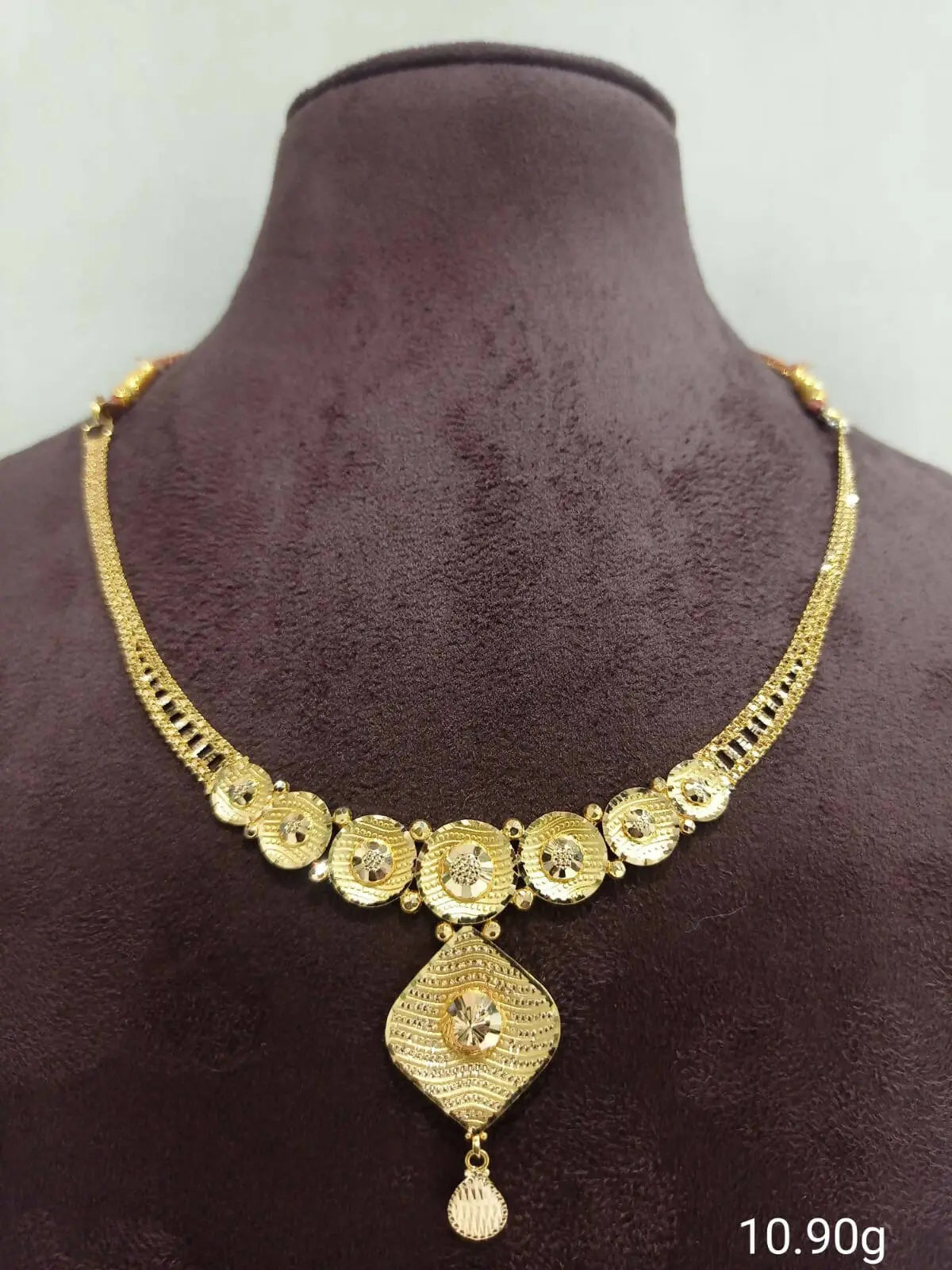 Gold Necklace Sarafa Bazar India