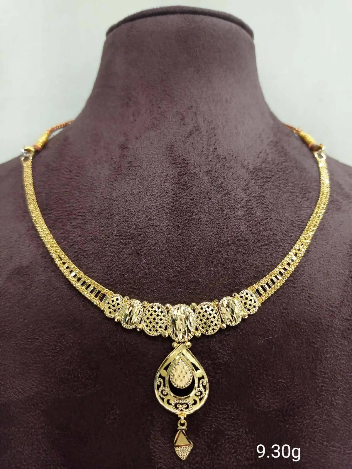 Gold Necklace Sarafa Bazar India