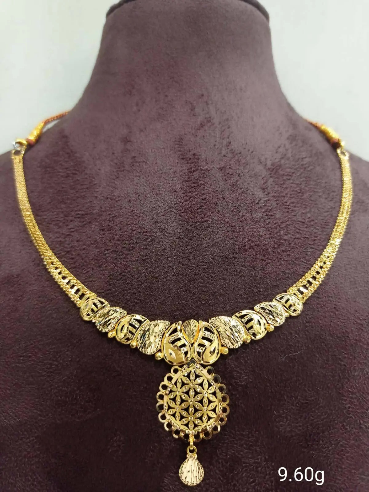 Gold Necklace Sarafa Bazar India