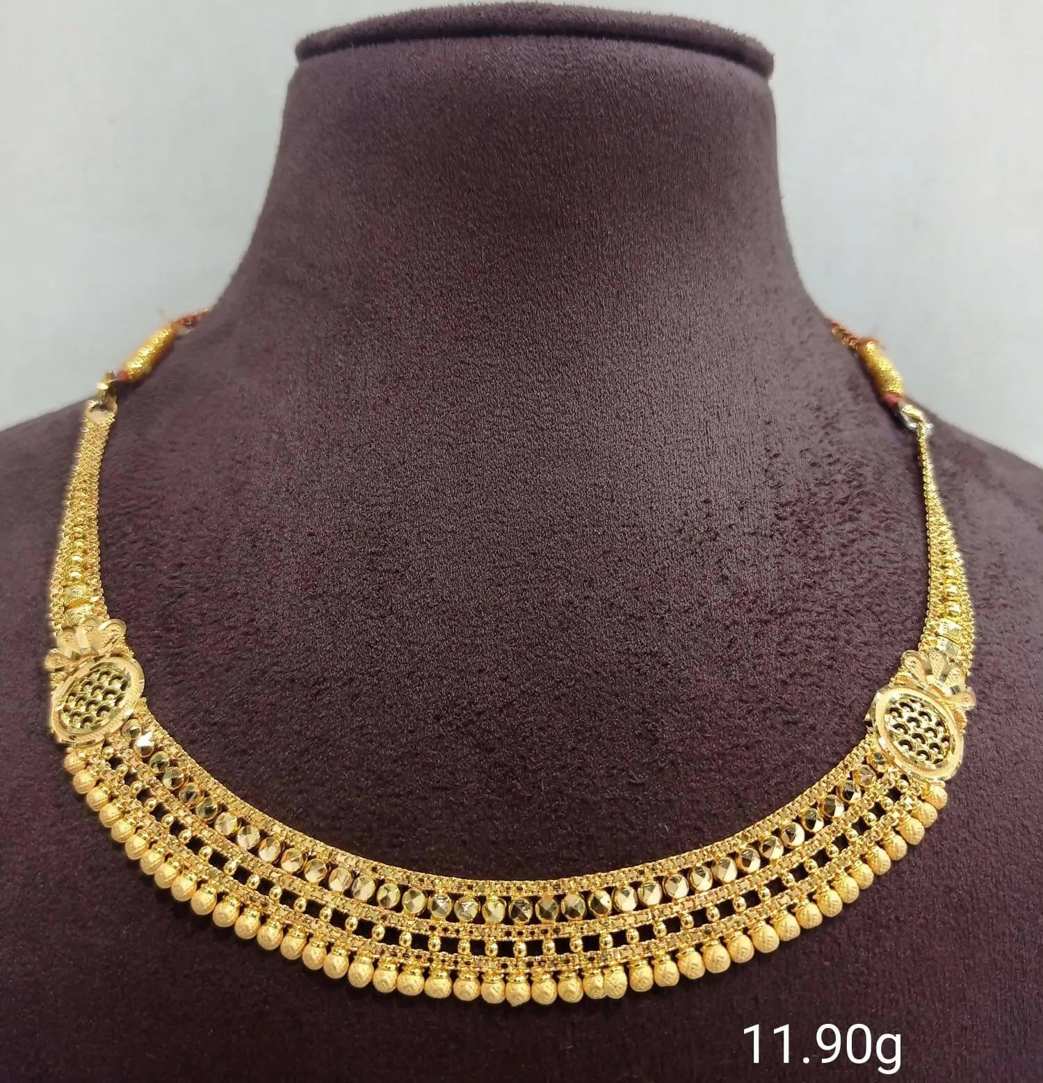 Gold Necklace Sarafa Bazar India