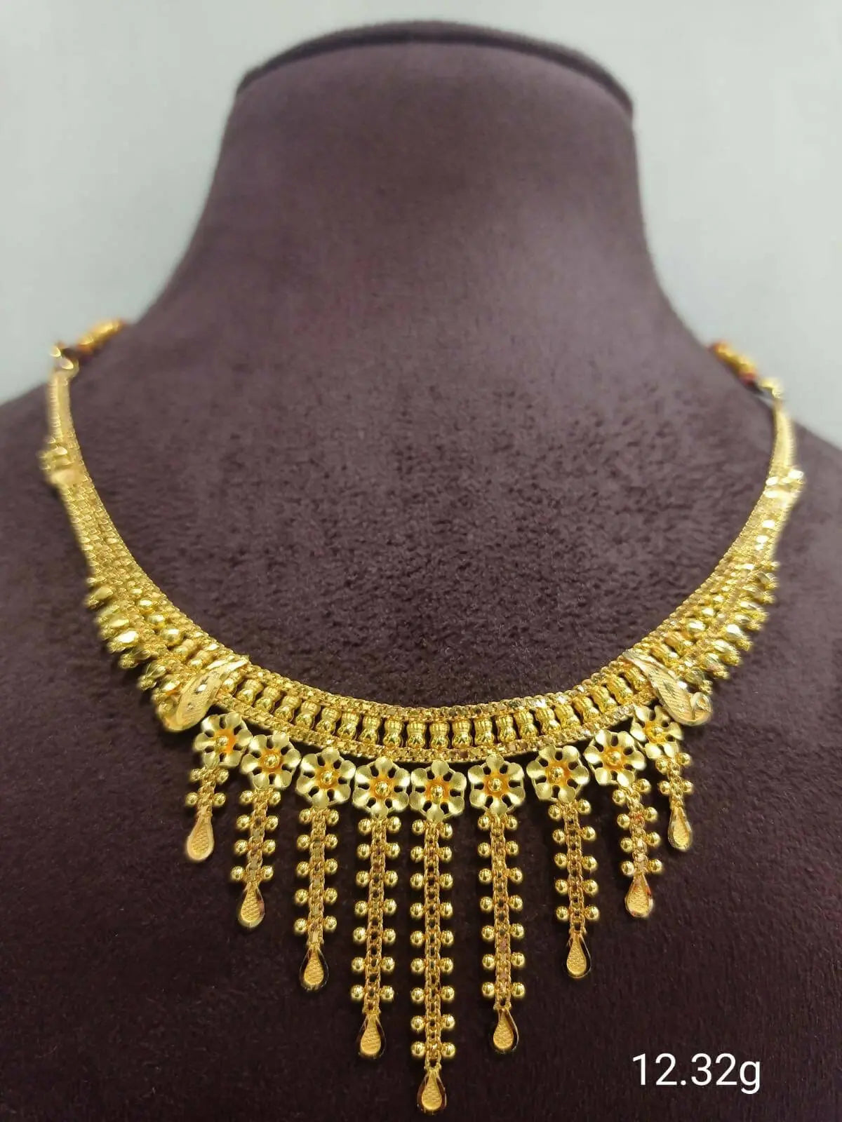 Gold Necklace Sarafa Bazar India