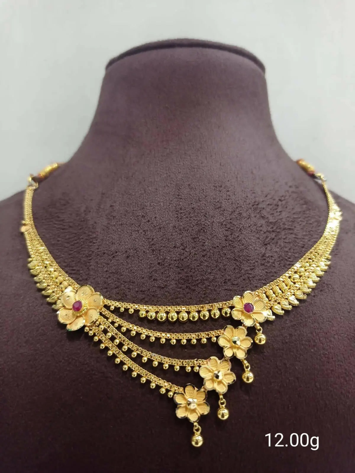 Gold Necklace Sarafa Bazar India