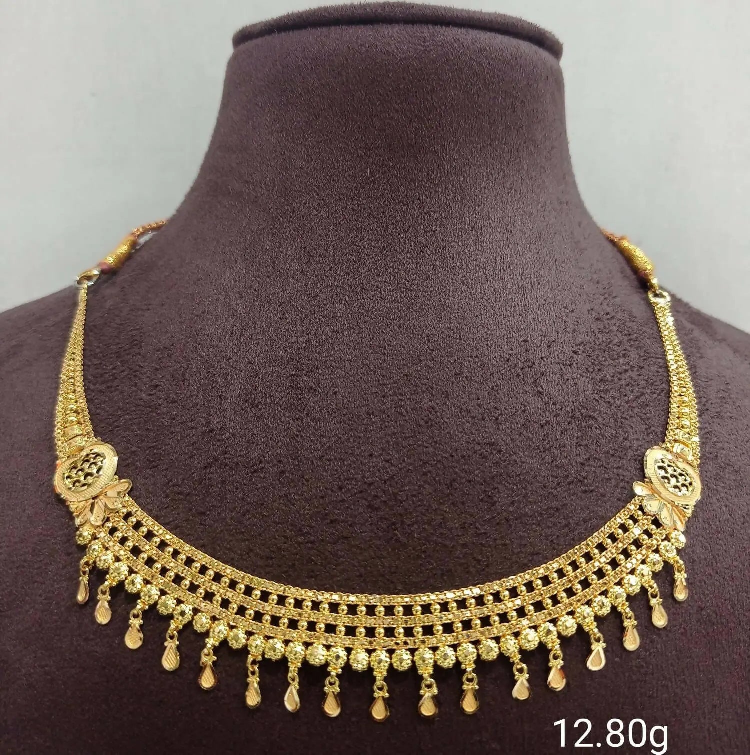 Gold Necklace Sarafa Bazar India