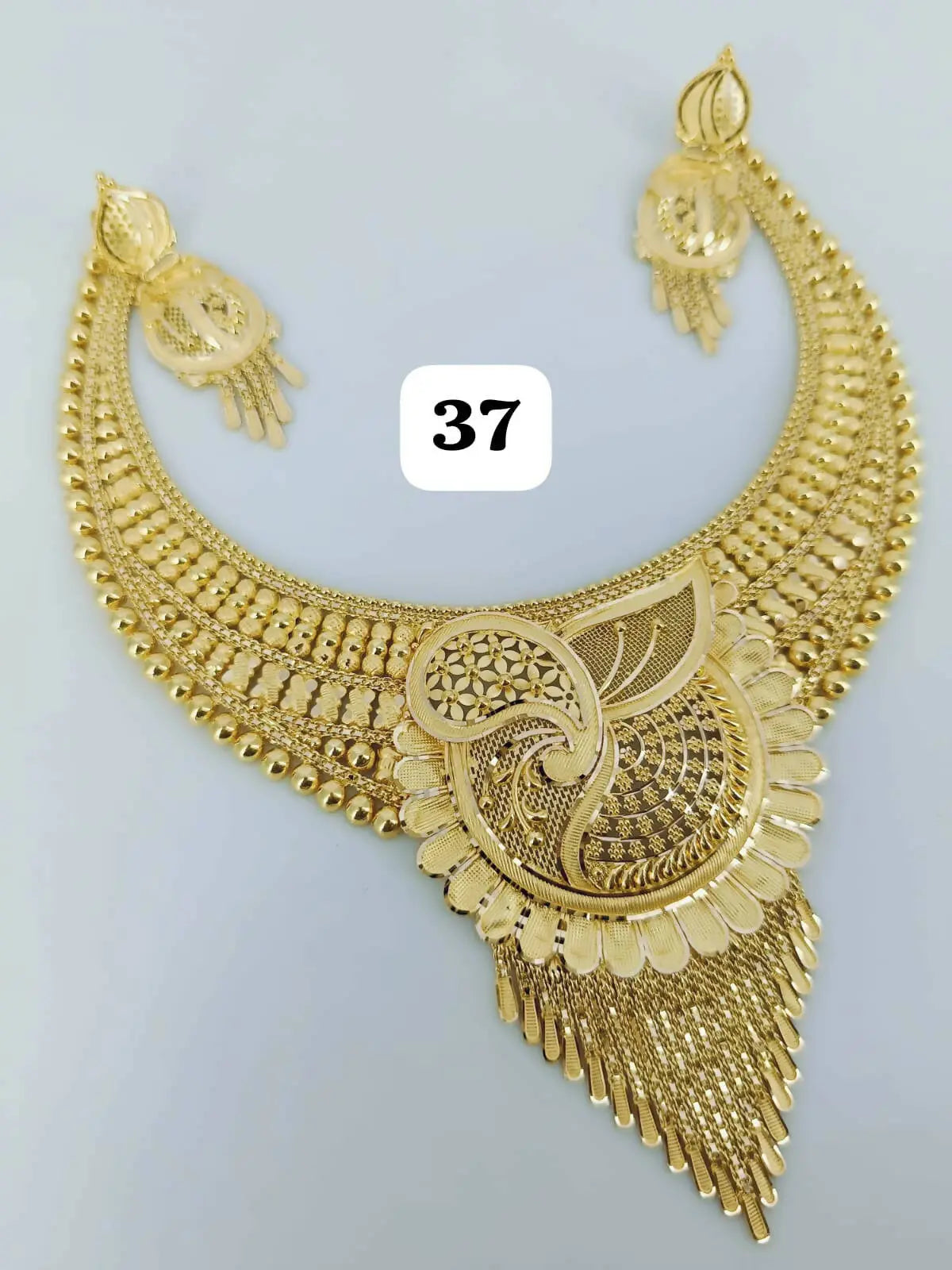 Gold Necklace Sarafa Bazar India