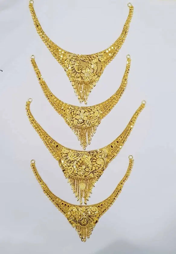 Gold Necklace Sarafa Bazar India