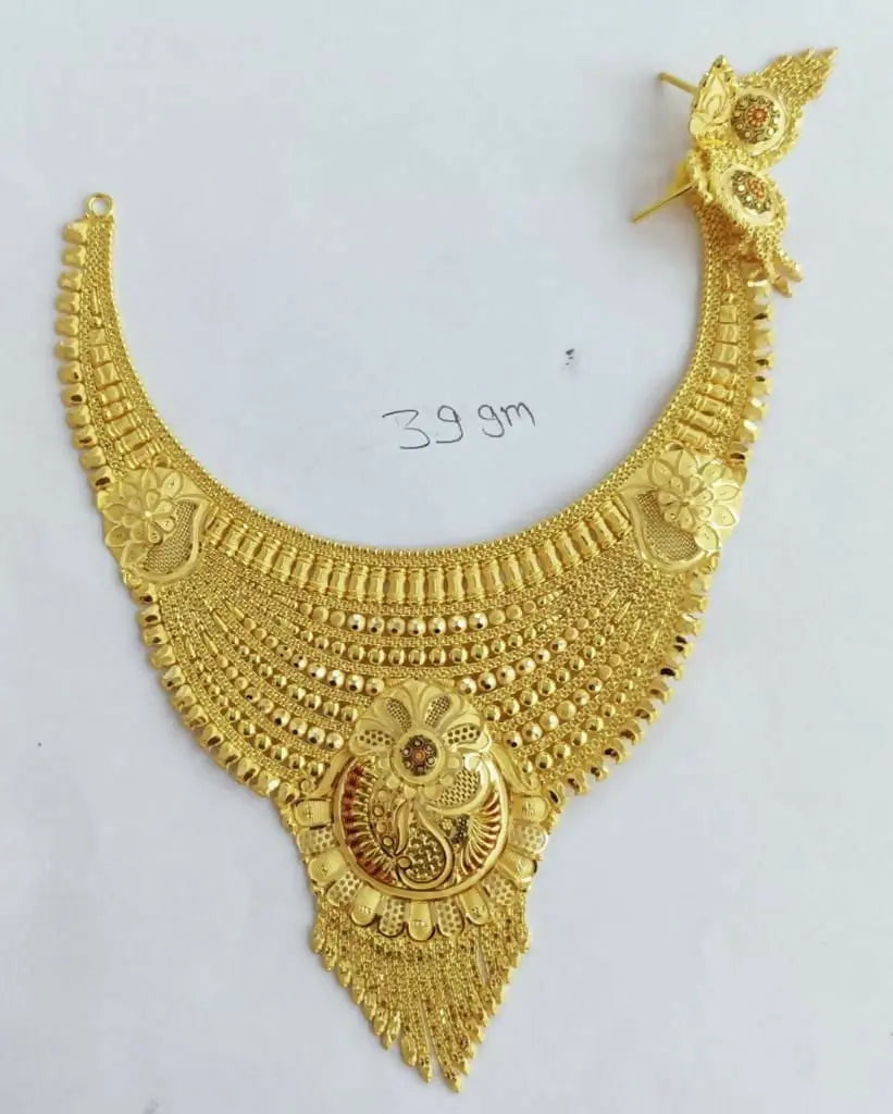 Gold Necklace Sarafa Bazar India