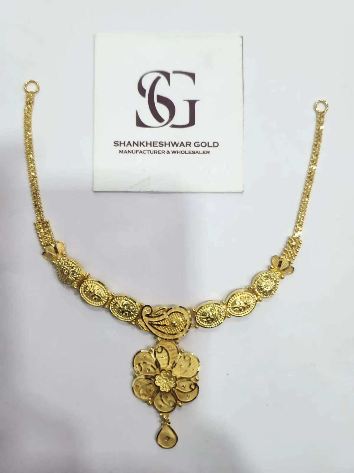 Gold Necklace Sarafa Bazar India