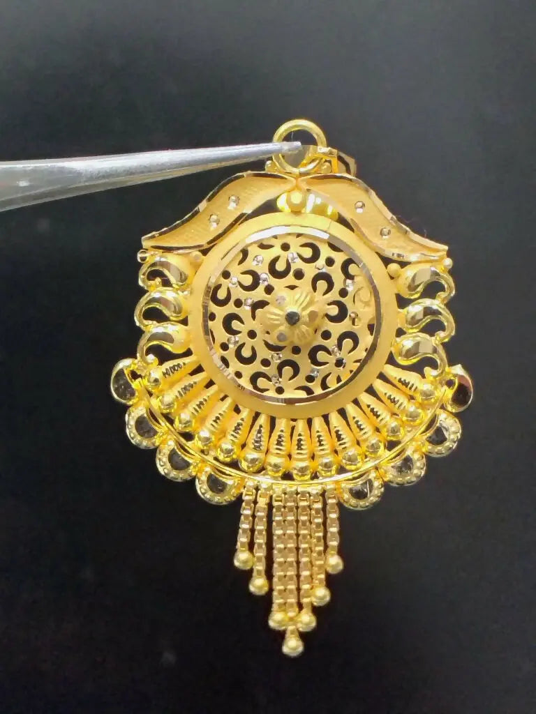 Gold Pendant Sarafa Bazar India