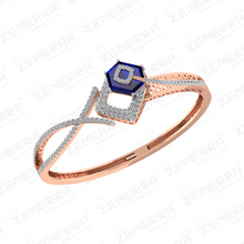 14K Rose Gold Diamond Bracelets Fine Jewelry For Her Sarafa Bazar India