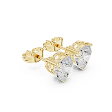 Heart Cut lab Grown Diamond Women's Ring 9KT Rose Gold Sarafa Bazar India