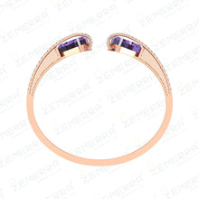 14k Rose Gold Diamond Braacelets - New Design Sarafa Bazar India