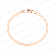 High Demand 14K Gold Diamond Open Bangle Bracelet Sarafa Bazar India