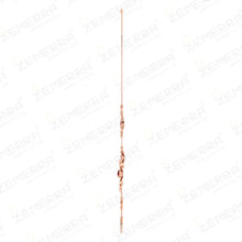 High Demand 14K Rose Gold Diamond Flower Pendant Sarafa Bazar India