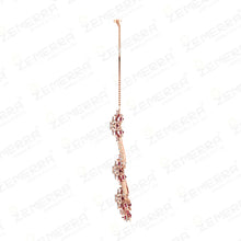 Hot Selling 14K Gold Diamond Ruby Kite Stone Wedding Necklace Set Sarafa Bazar India