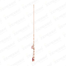 Hot Selling 14K Rose Gold Diamond Drop Pendant Sarafa Bazar India