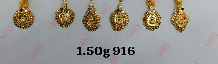 18kt God Pendants Sarafa Bazar India